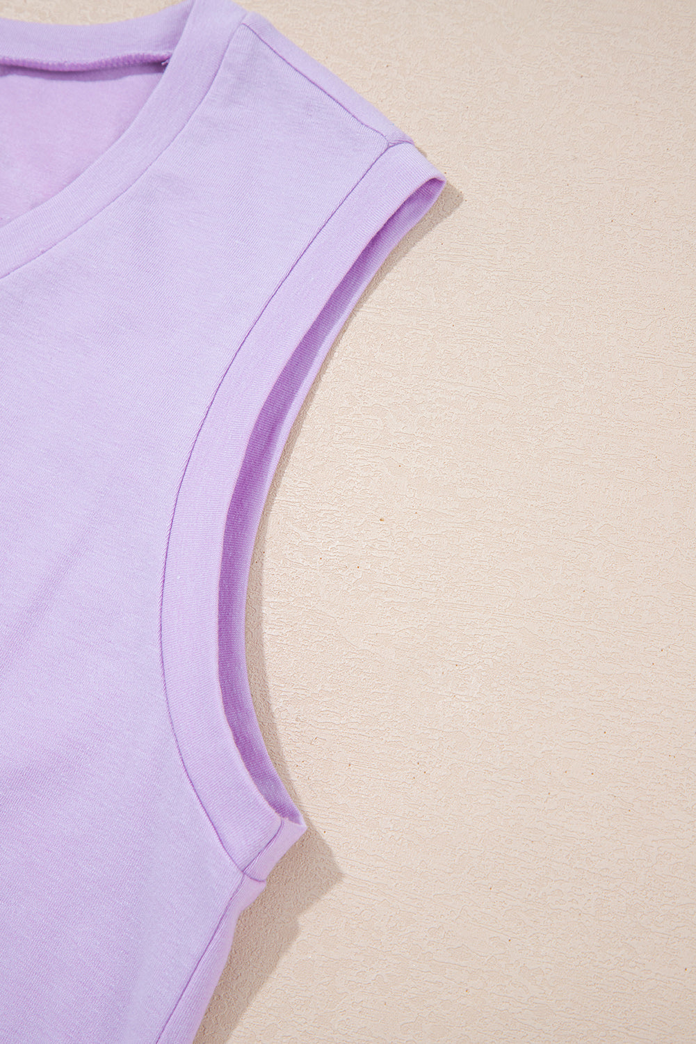 Orchid Petal Tank and Straight Loose Drawstring Pants Set