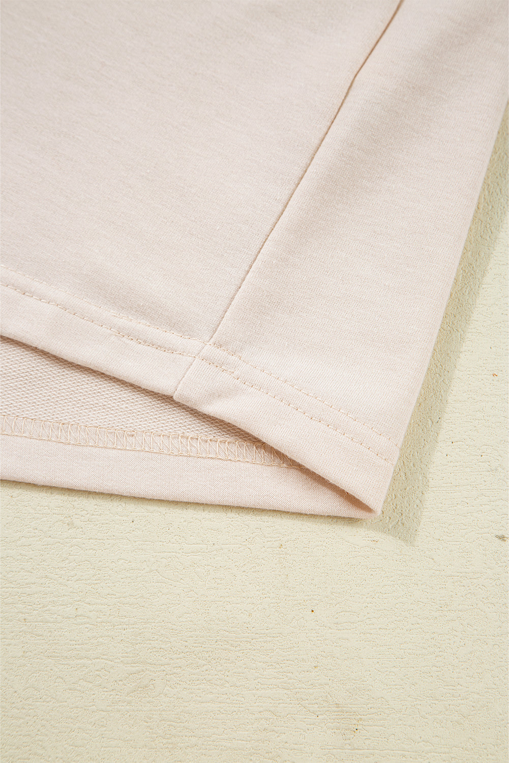 Jet Stream Colorblock Waffle Patchwork Loose Henley Top